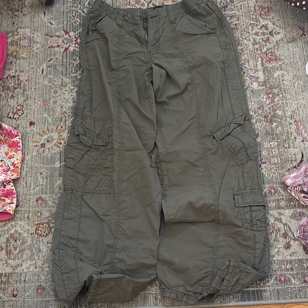 BDG Green Cargo Pants Relaxed Fit